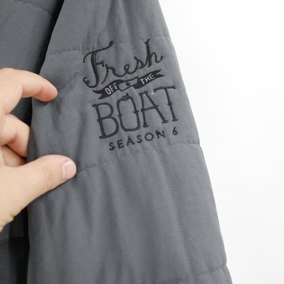 Patagonia Shirt Jacket Men XL Isthmus Quilted Snap Sherpa lined Nylon Forge gray - Picture 7 of 16